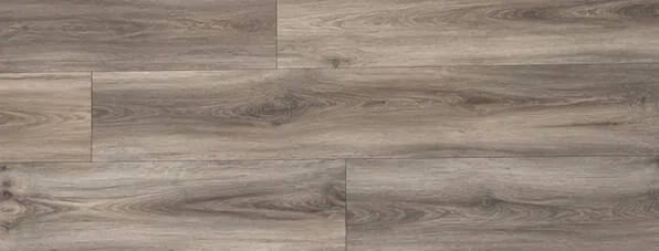 Driftwood Gray LVP plank color — soft gray-brown wood