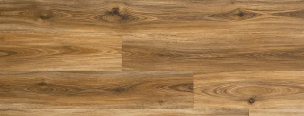 Honey Oak LVP plank color — warm golden-brown oak