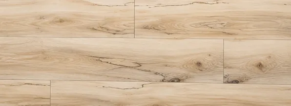 Sandy Birch LVP plank color — pale sandy beige